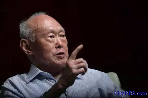 李光耀：汉语绝对不可能成为新加坡的通用语言