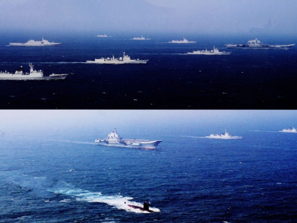 历史上首次 辽宁舰战斗群超过美国航母配置