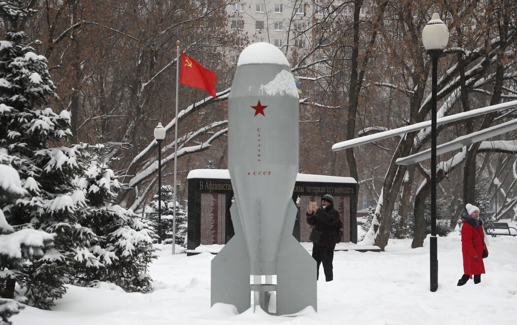 莫斯科一座苏联时代早期战术核弹的纪念碑