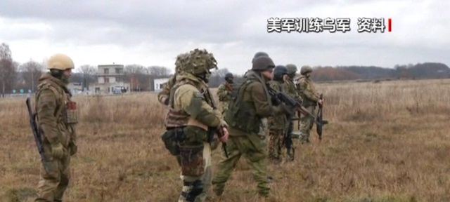美军训练乌军
