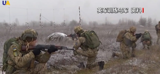 英军训练乌军