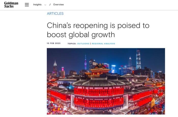 中国优化疫情防控措施不仅会推动中国的经济复苏，还将促进全球的经济增长 ...