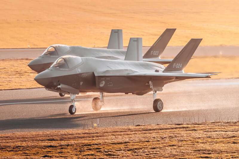 荷兰就派遣了8架F-35A隐身战斗机进驻波兰