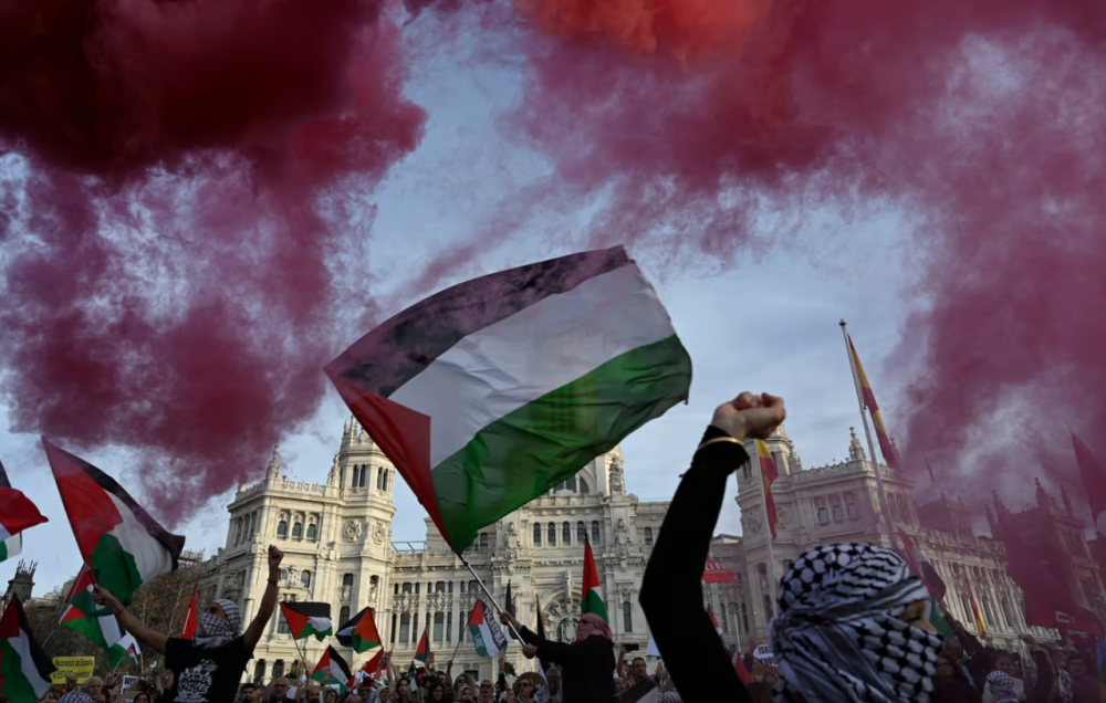 巴勒斯坦人争取国家地位
