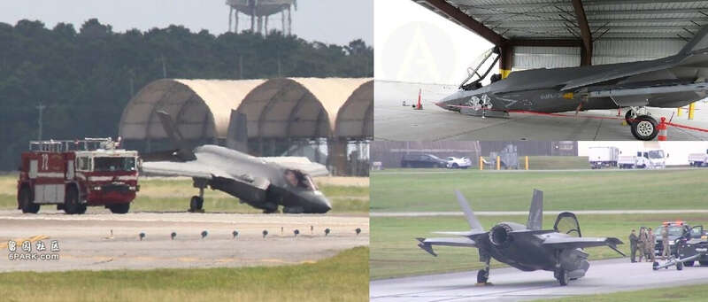 F-35A（左）、B（右下）和C（右上）都有过几乎一样的经典姿势