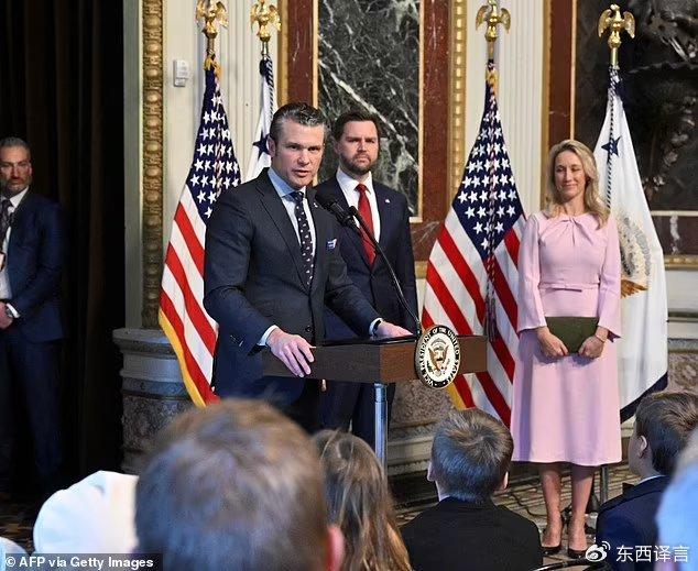 皮特·赫格塞斯（Pete Hegseth）在当地时间1月25日，正式就任为美国新一任的国防部长 ...
