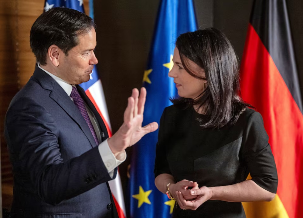 Annalena Baerbock 和 Marco Rubio