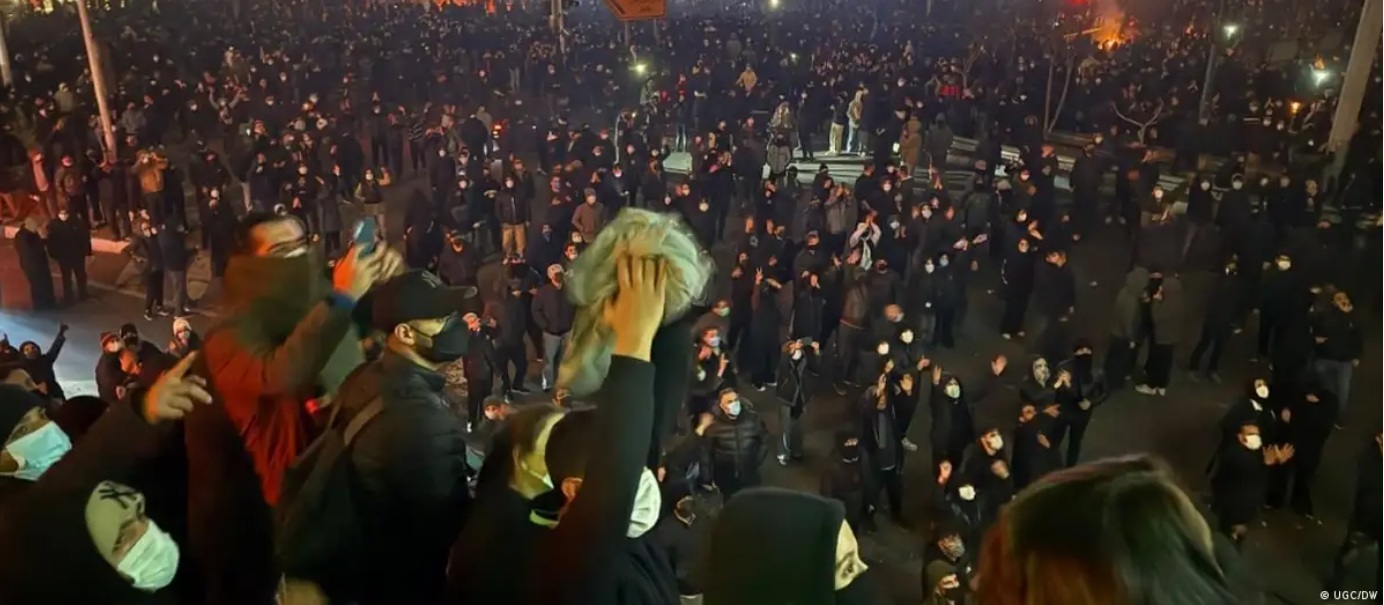 2026年1月9日伊朗首都夜间抗议活动